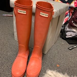 Hunter Boots. Size 6.